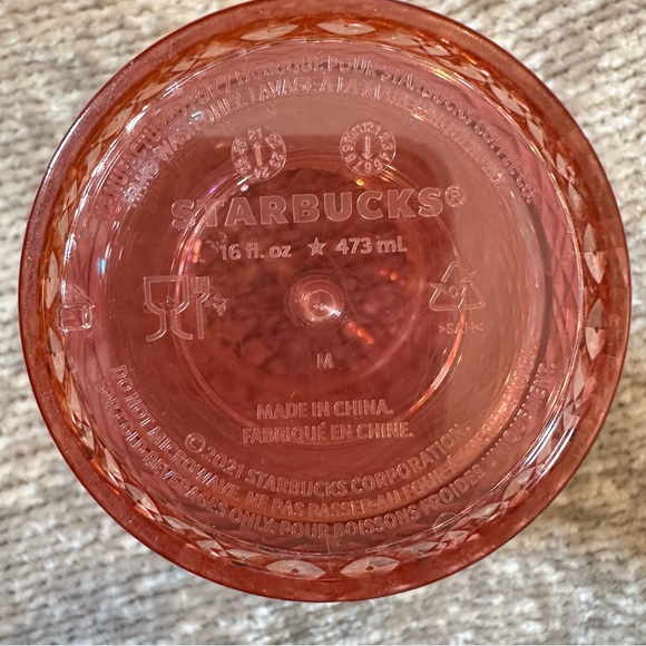 Starbucks Pink 16oz Tumbler - Picture 6 of 6